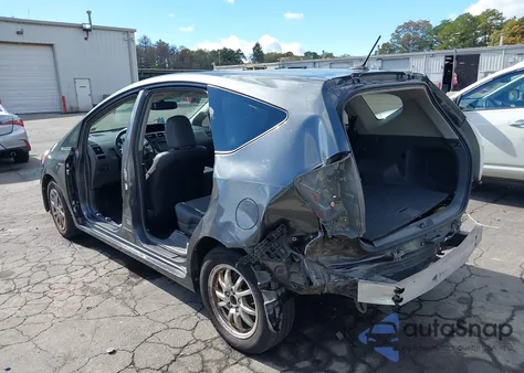 2012 Toyota Prius V Five из США, поврежденный, VIN JTDZN3EU8C3088529